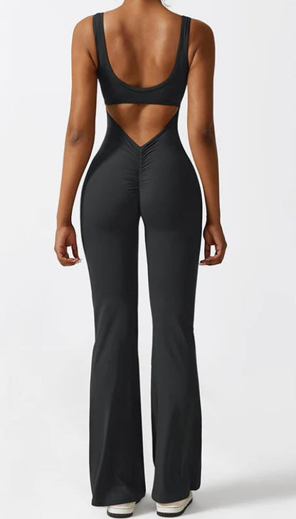 VIRAL DELORN FLARE JUMPSUIT